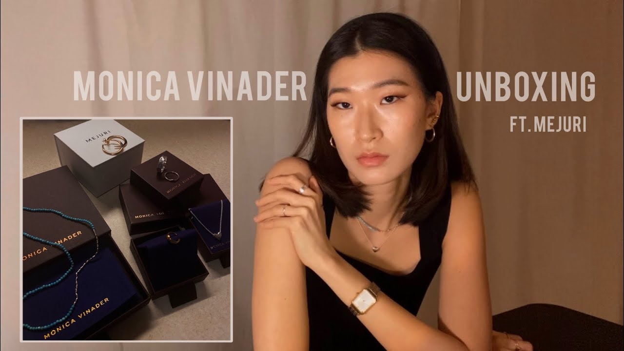 Monica Vinader Unboxing | how i treated myself too soon ft. Mejuri & Modu
