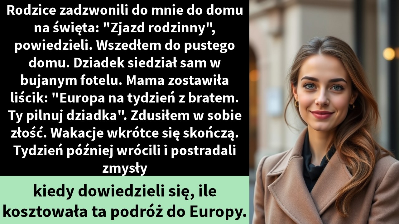 Rodzice zadzwonili do mnie do domu na święta: 