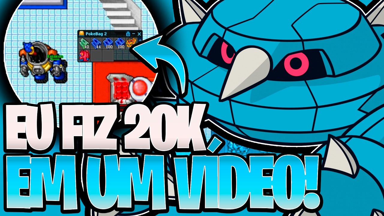NÃO É CLICK BAIT!🔥😎FARMEI 20K NESSE VÍDEO! UM NEWBA NO PBR #88 POKEMON BR MOBILE E PC 2026