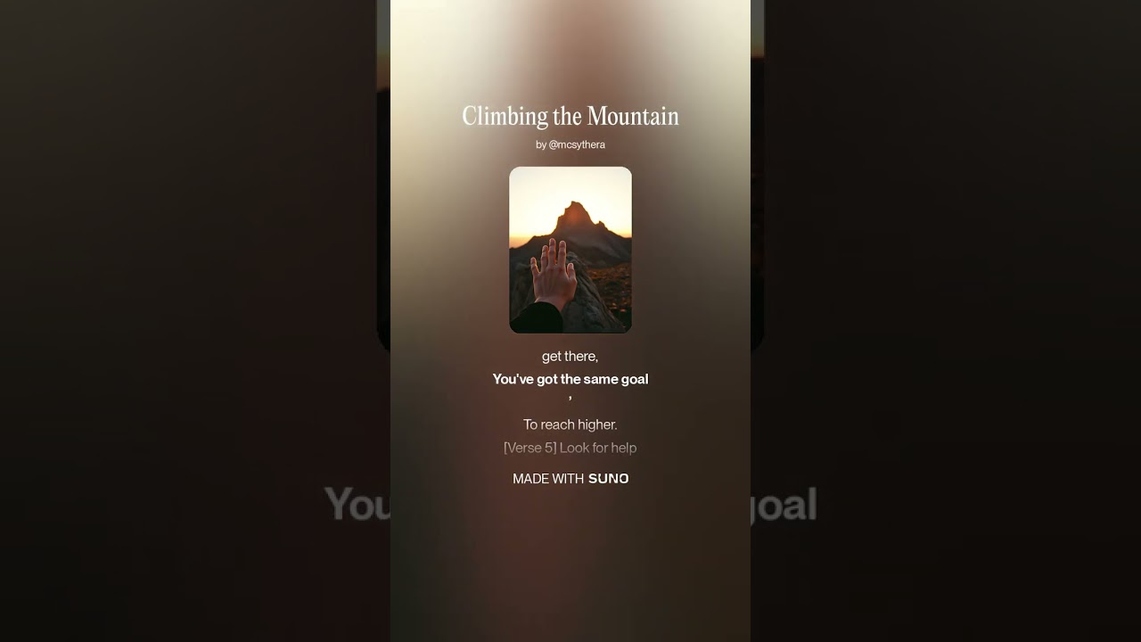 Climbing the Mountain