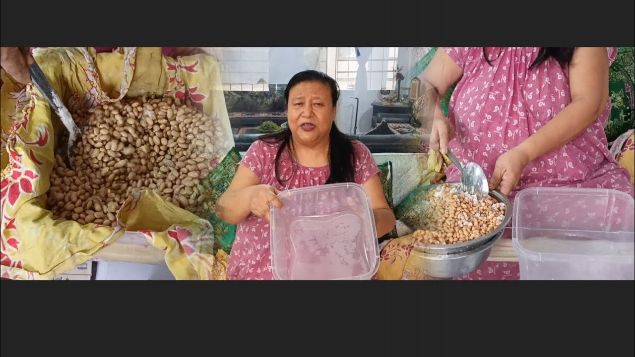 Simple method of how to make home made kinema (fermented soyabean)👌👍