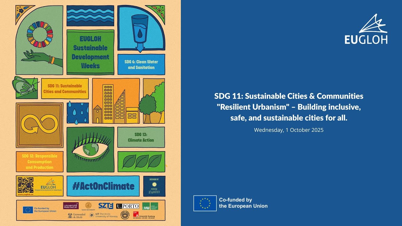 Resilient Urbanism – EUGLOH Sustainable Development Weeks 2025