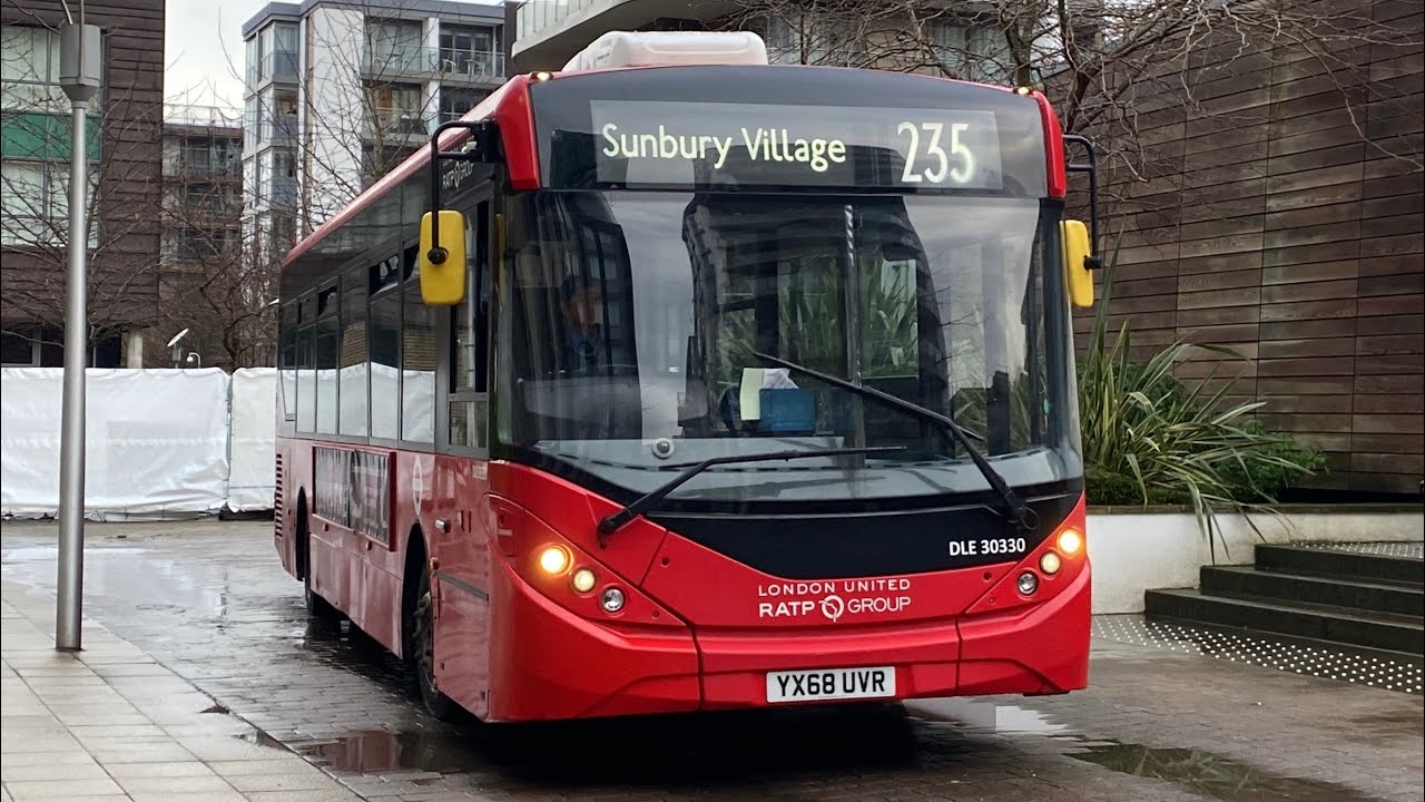 Bus Journey on RATP London United Route 235 | Alexander Dennis Enviro200MMC (DLE30223, YX18KVL)