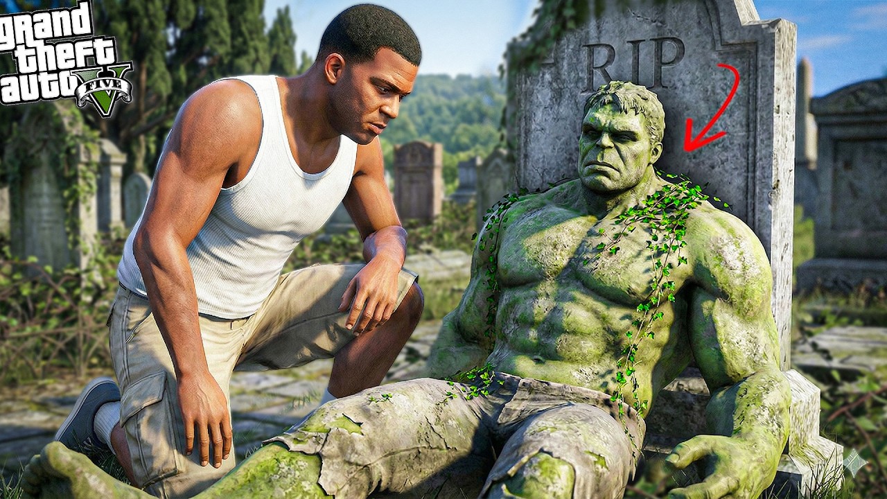 Franklin Restoring An Abandoned Hulk's Suit in GTA 5 ! (GTA 5 mods)