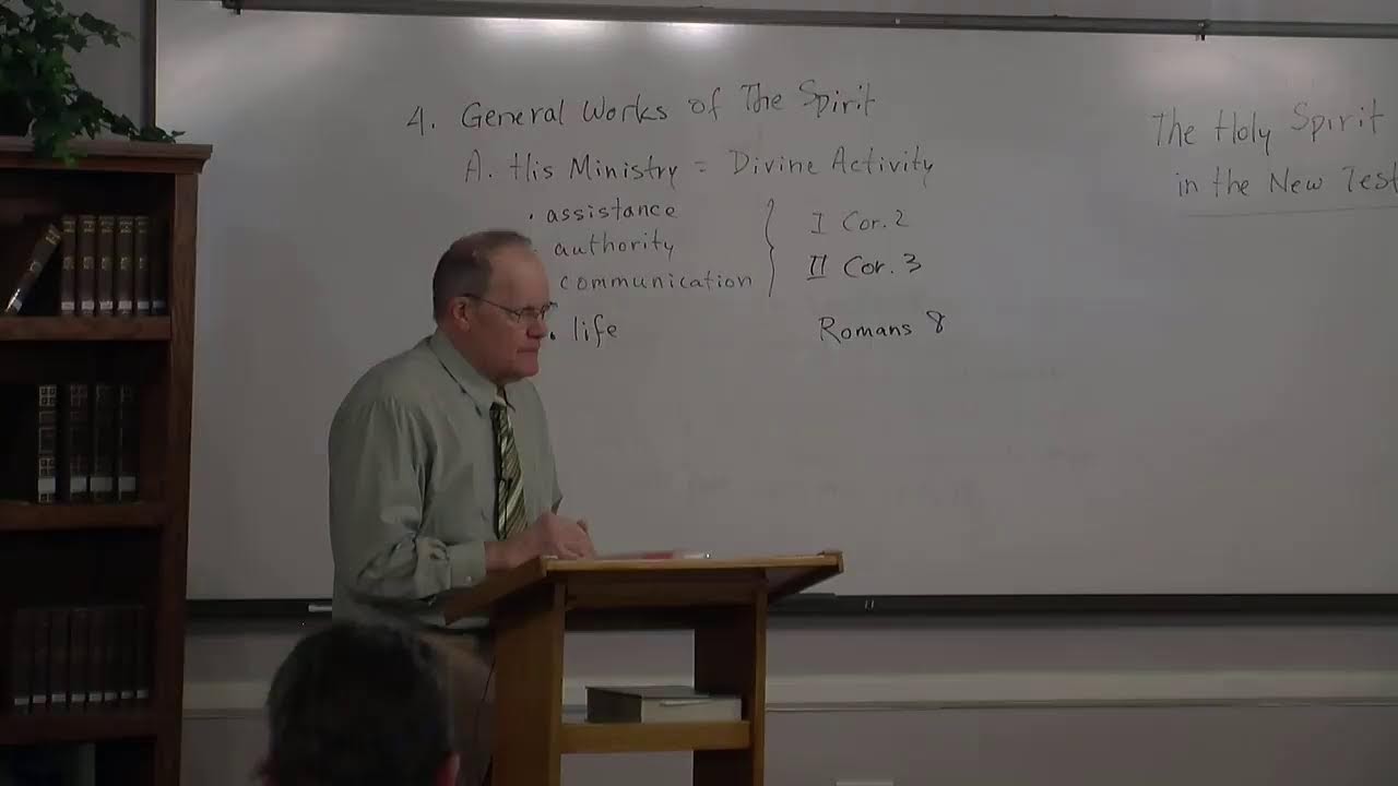 Teaching: The Holy Spirit, Part 2, Session 5 - The Plentiful Effusion of Prophecy