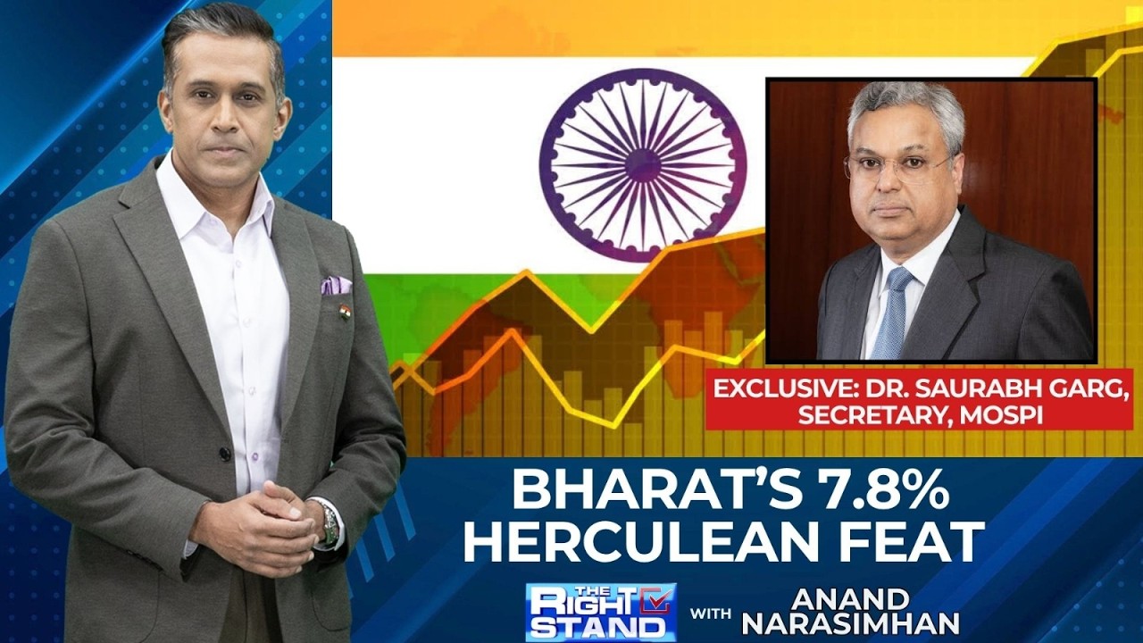 India&rsquo;s GDP Growth At 7.8%: PM Modi Hails Economic Resilience, Saurabh Garg Defends Data | News18