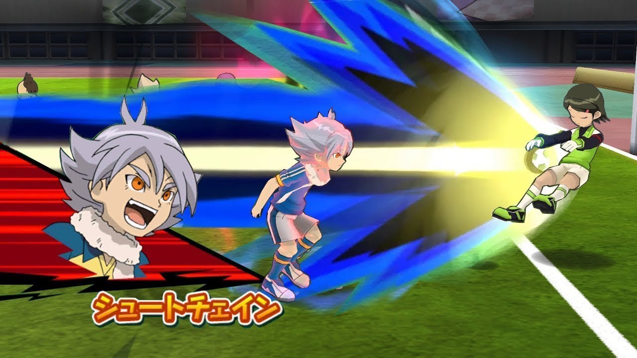 Inazuma Eleven Go Strikers 2013 Inazuma Japan 14 Vs Inazuma Girls 8 Wii 1080p (Dolphin/Gameplay)