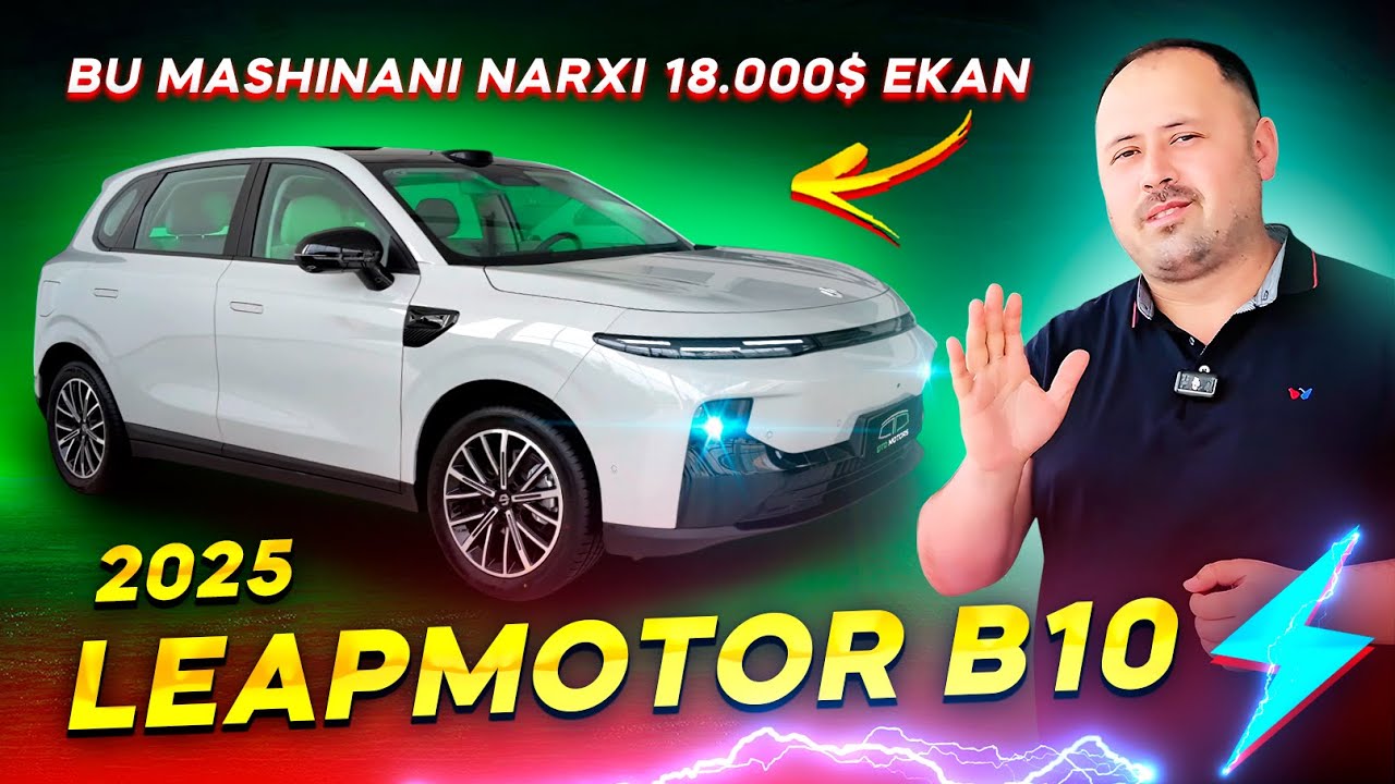 18.000$ ga Leapmotor B10 2025 bu mashinani olgan bo'larmidiz?