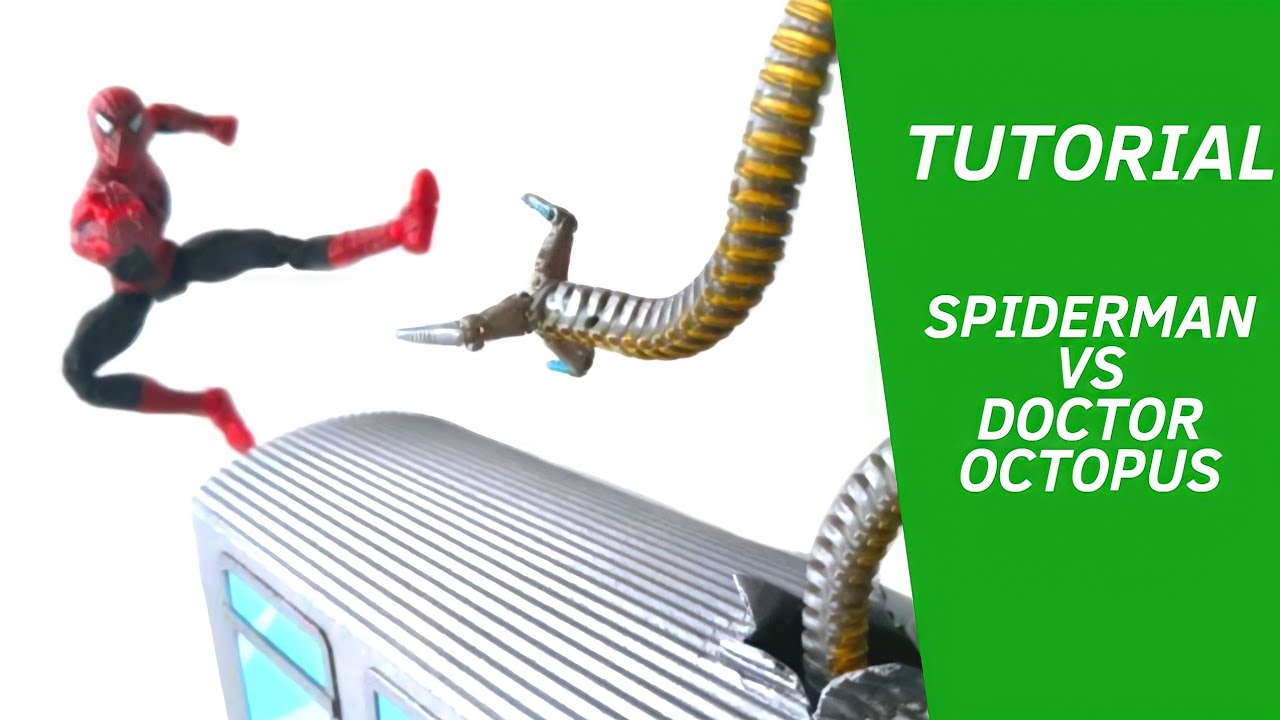 TUTORIAL | Maqueta del Tren de Spiderman 2!!!