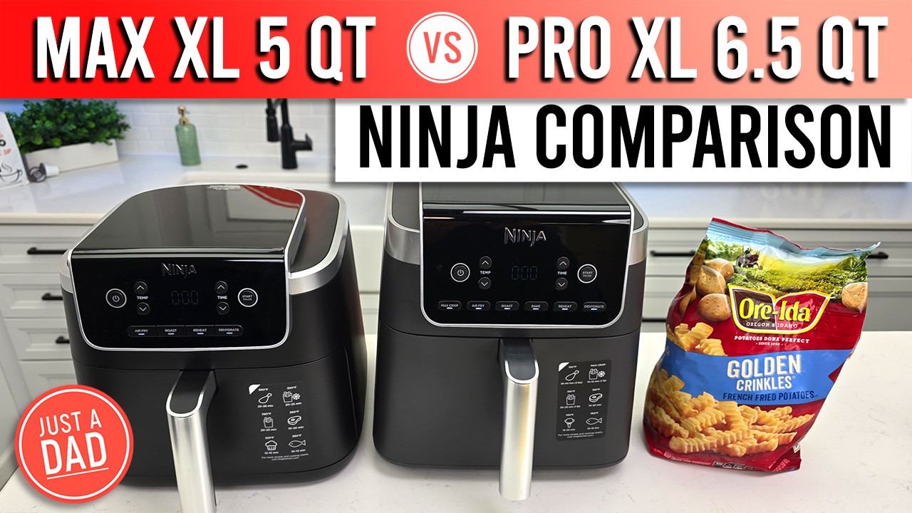 Сравнение аэрофритюрниц Ninja AF141 Max XL 5 QT и Ninja AF181 Pro XL 6.5 QT