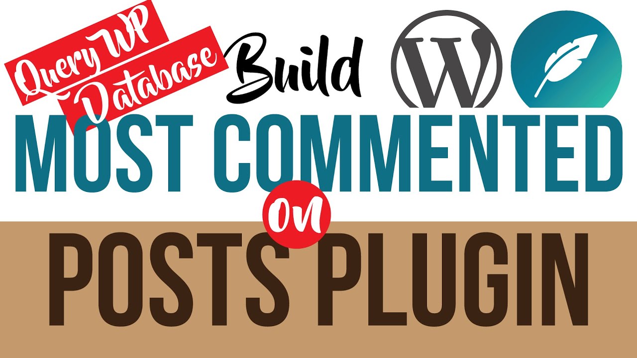 Query WordPress Posts from Database directly to build most commented posts plugin