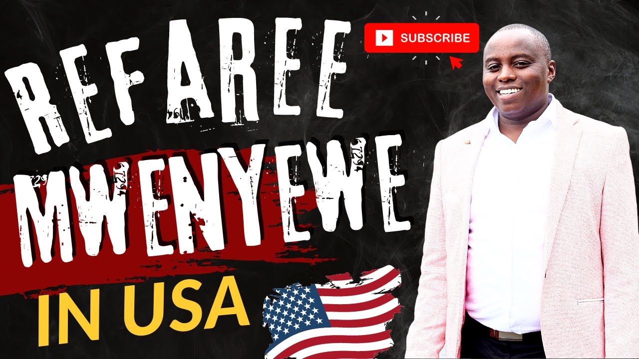 Referee Mwenyewe From washing clothes to Inoro Radio presenter now in USA