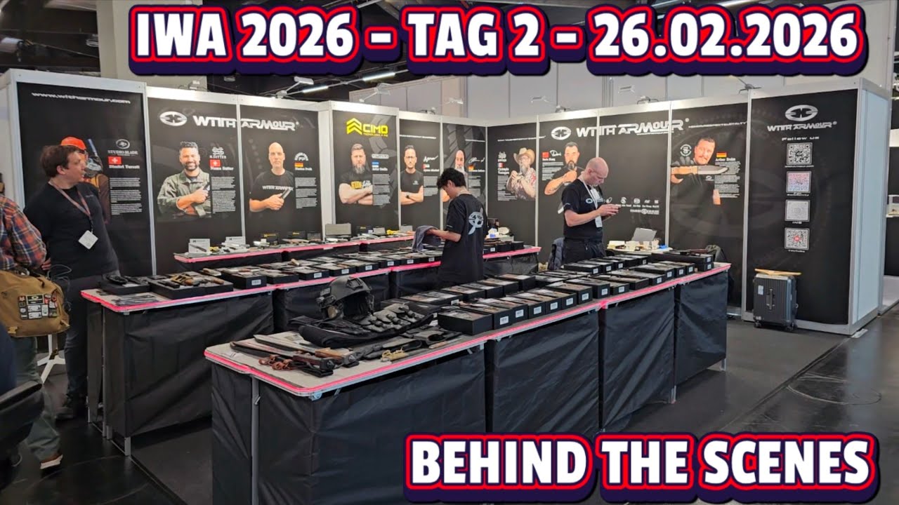 🇩🇪 IWA2026, Tag 2: Rückwände sind da! Danke Copy X-treme! -alte Freunde treffen  26.2.26