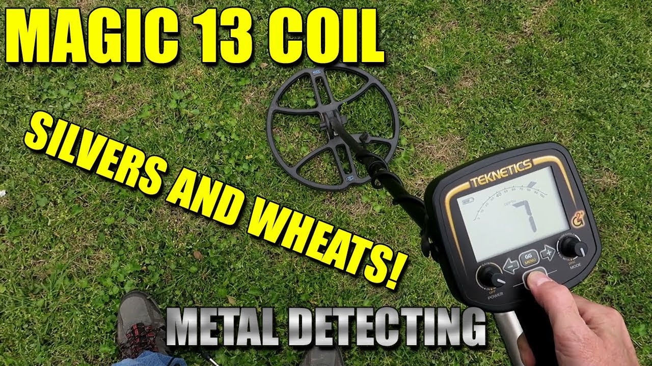 Metal Detecting:  Magic 13 Coil and Teknetics G2+ - More Silver and Wheats!