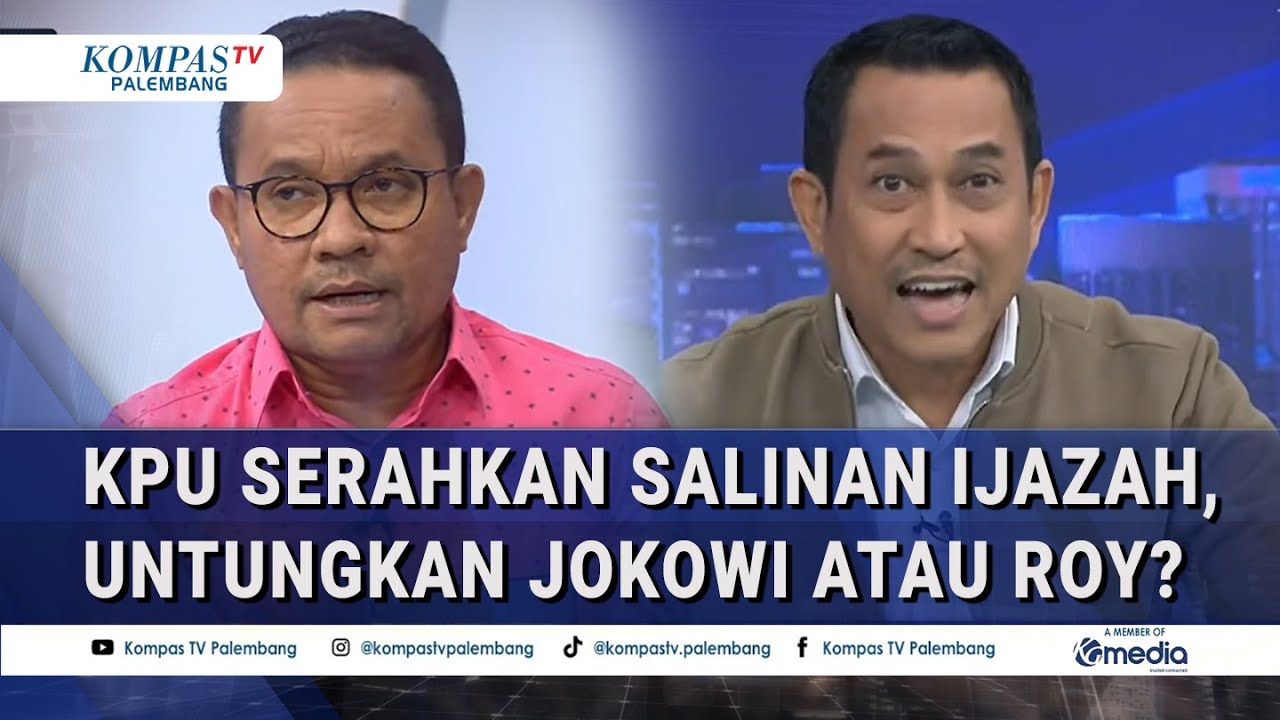Debat Pengacara Roy Suryo VS David Pajung soal KPU Serahkan Salinan Ijazah Jokowi, Untungkan Siapa?