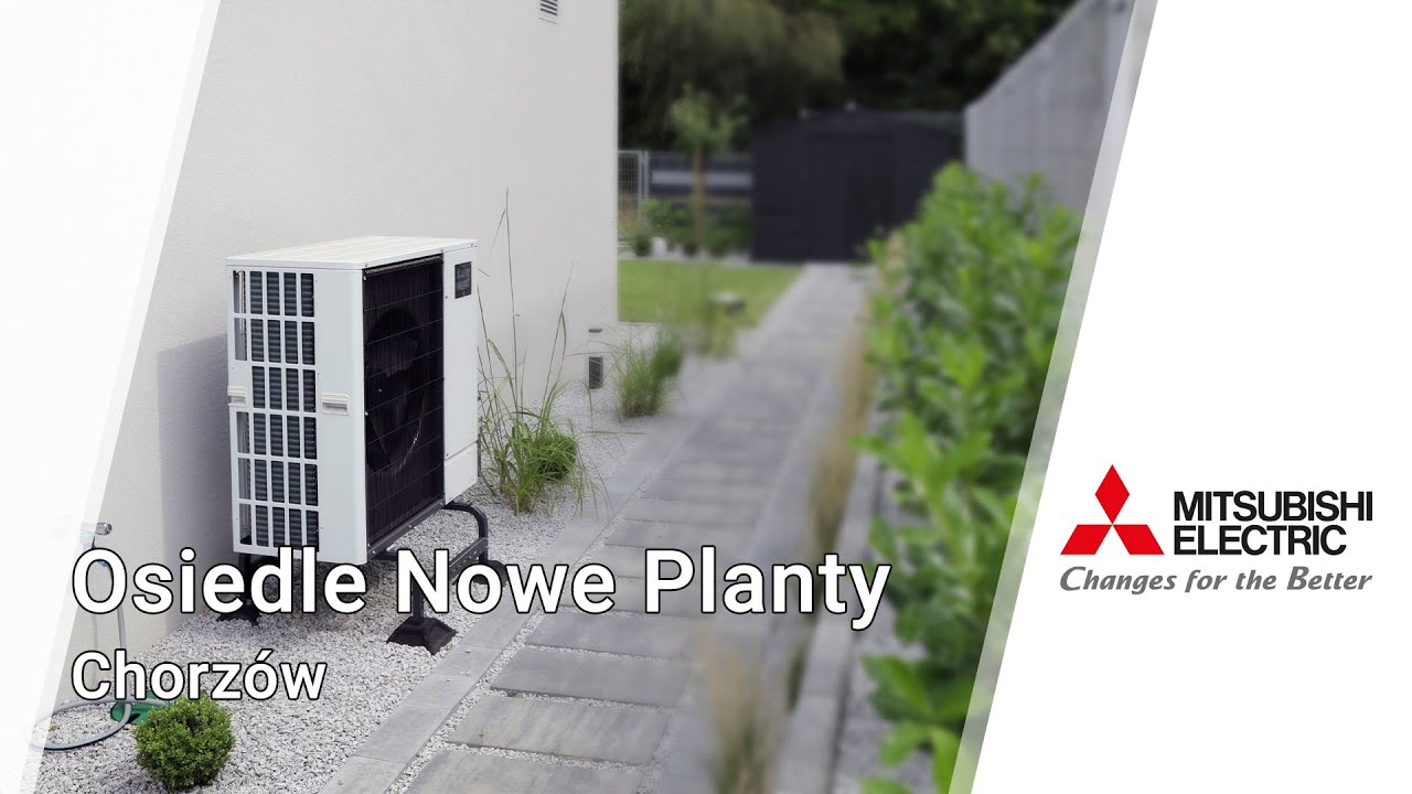 Osiedle Nowe Planty - pompy ciepła Mitsubishi Electric Zubadan