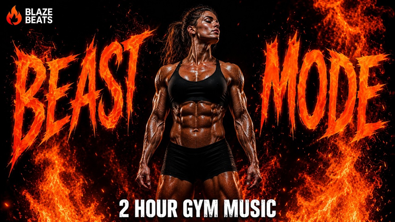 BEAST MODE MIX 🔥 2 HOUR GYM MUSIC | Dark Phonk &times; Hardstyle &times; Trap Metal | Vol.17