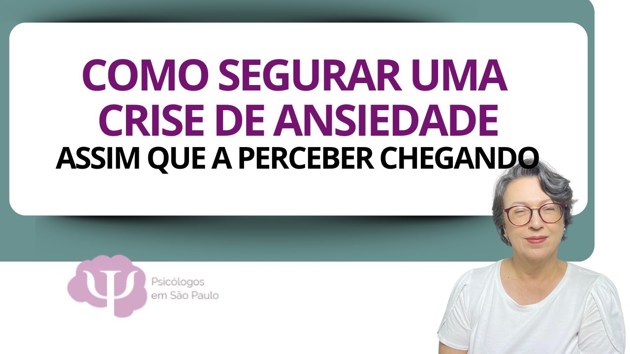 Neurociência explica porque estas técnicas combatem qualquer crise de ansiedade.