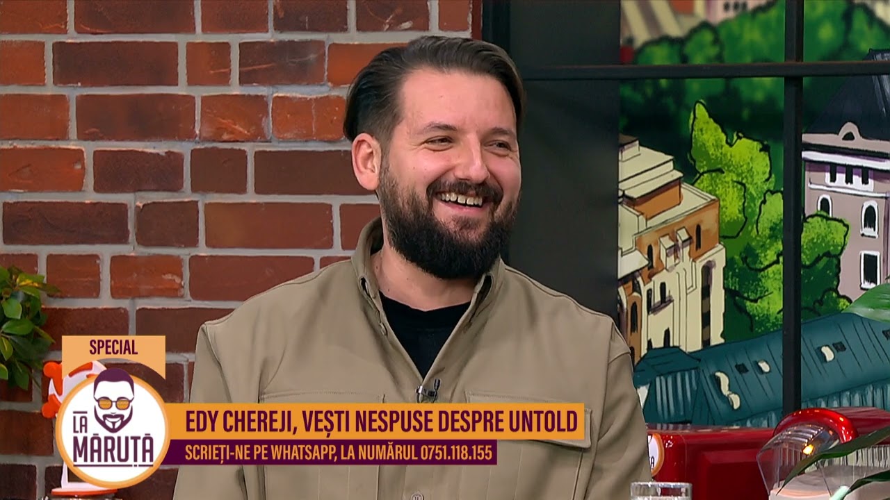Edy Chereji, vești nespuse despre UNTOLD