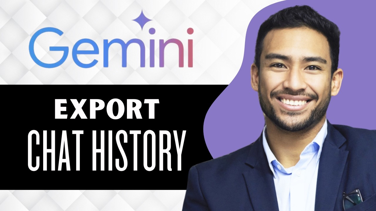 Как экспортировать историю чата Gemini (полное руководство)