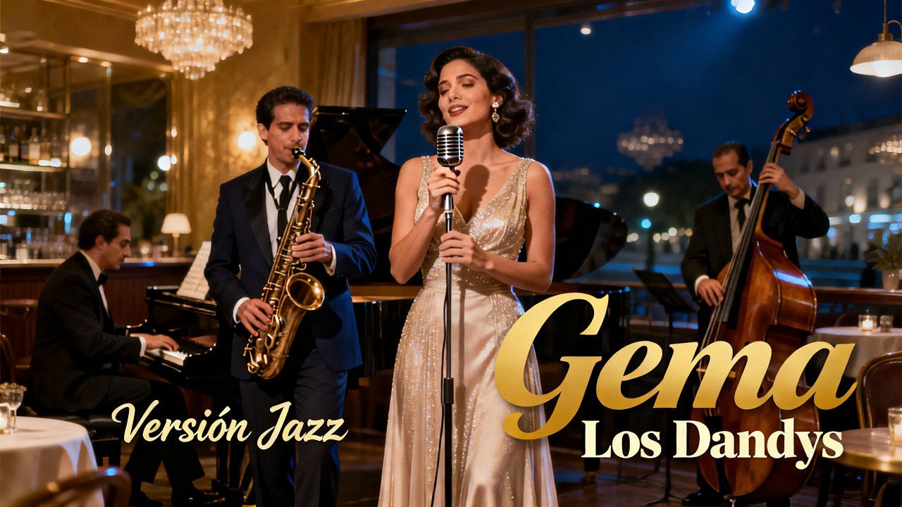 Gema – Los Dandys | Cover Bolero Jazz | Jazz Latino y Música Romántica