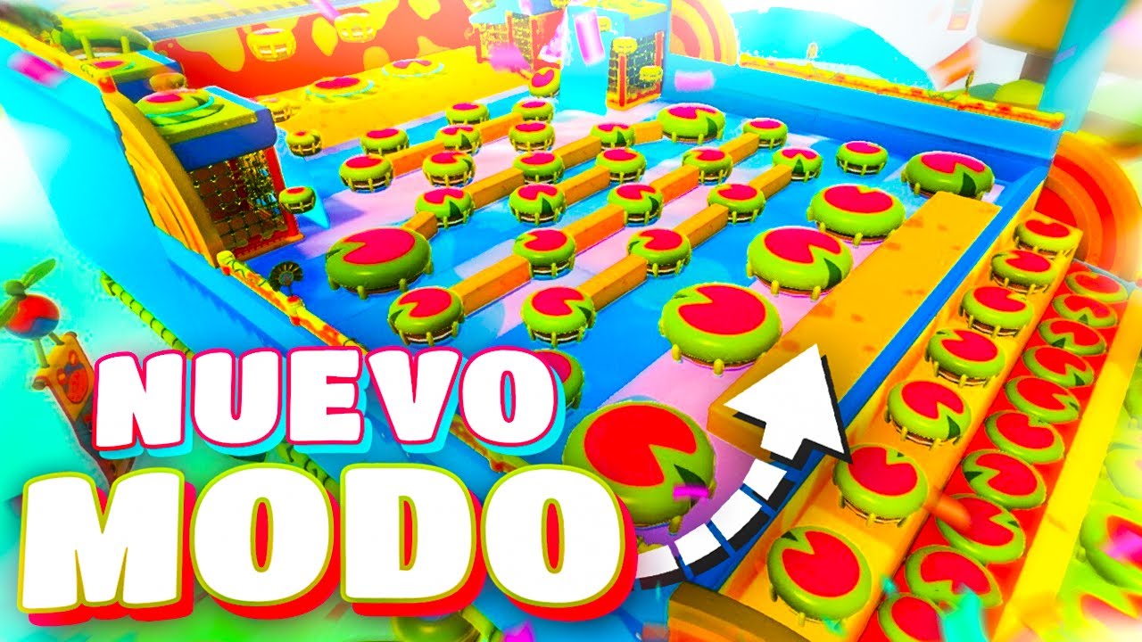 NUEVO MODO EN FALL GUYS *SOLO BRINCOS SELVATICOS* 🐸