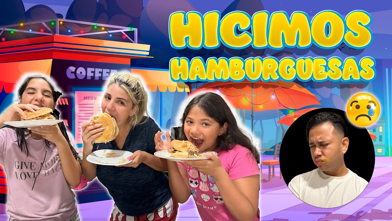 HICIMO HAMBURGUESAS DELICIOSAS 🔥