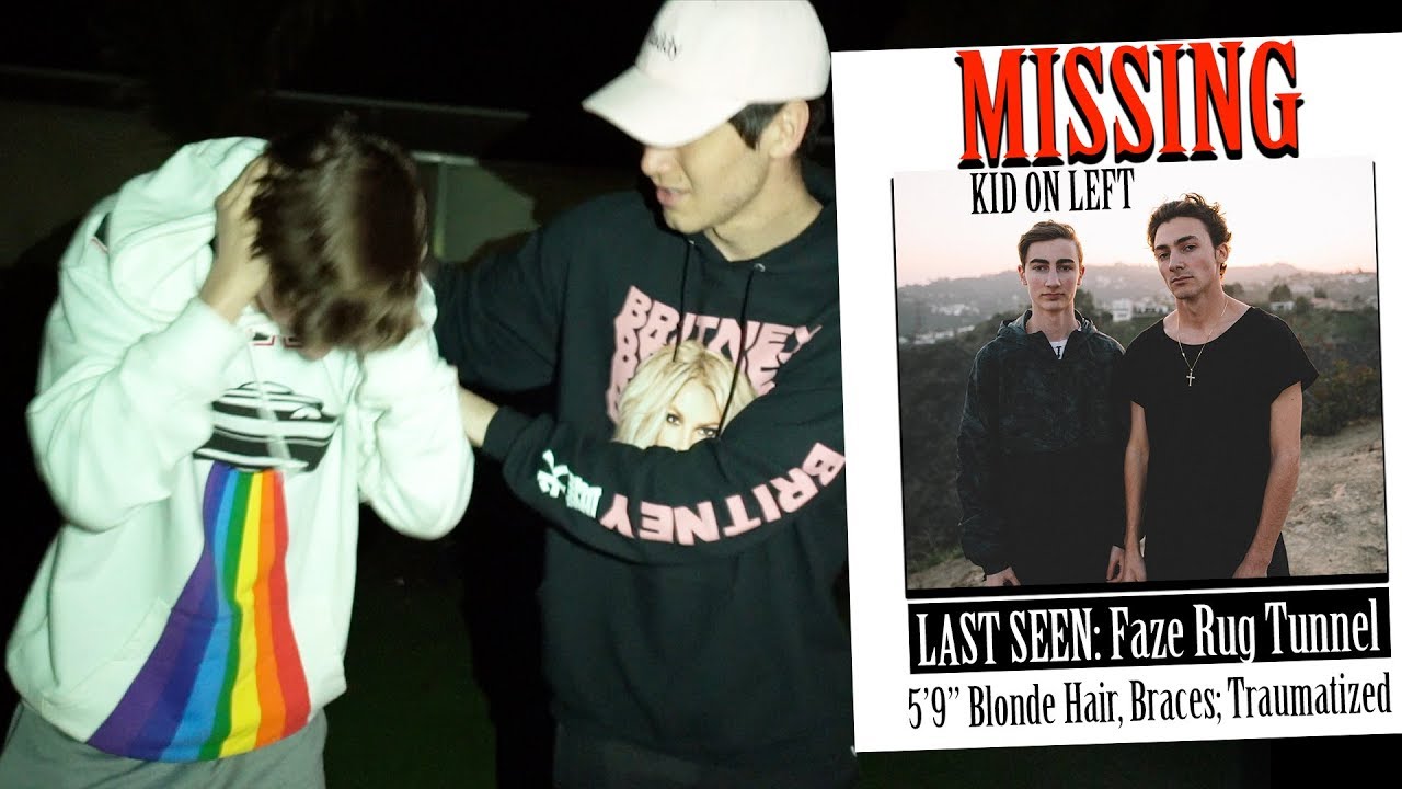 WE FOUND TYLER... (my brother went missing in haunted faze rug tunnel)