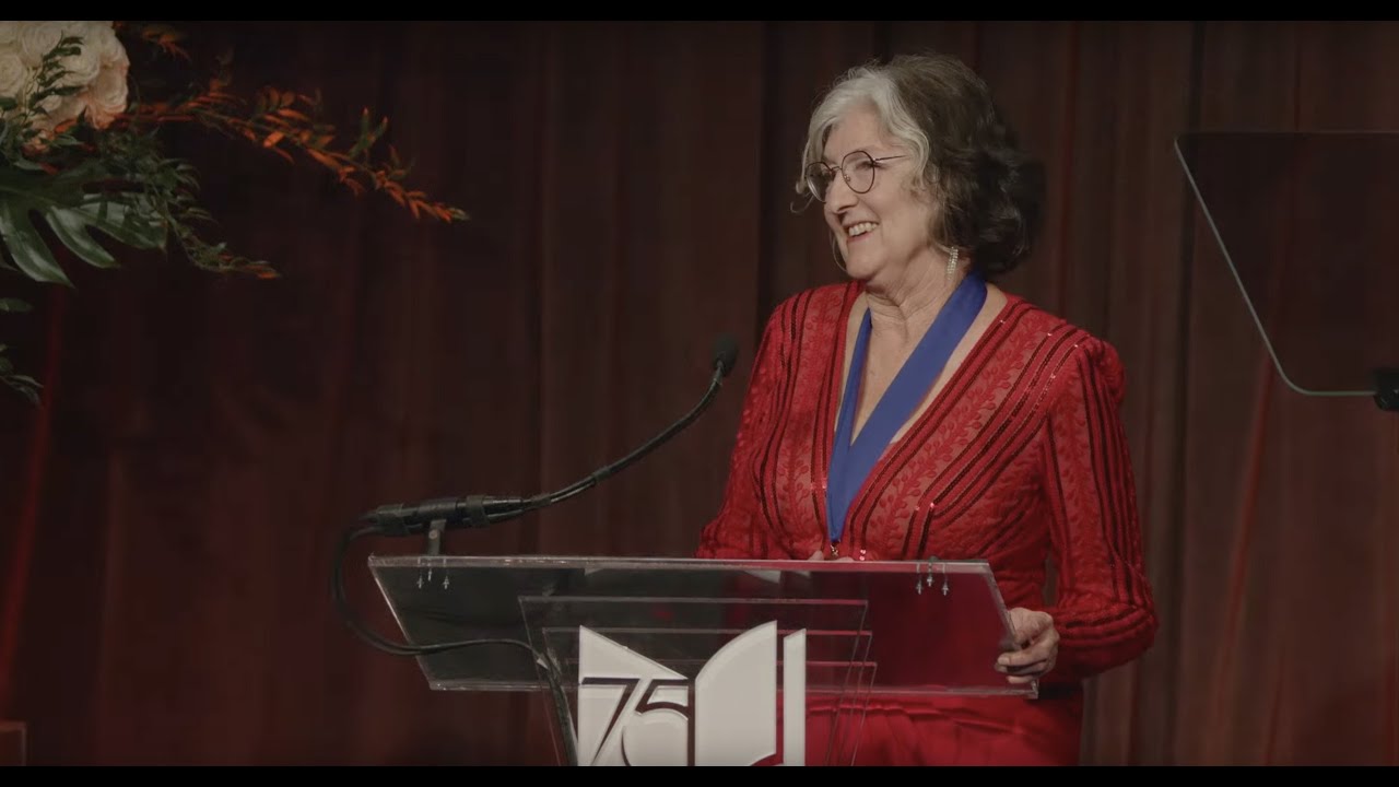National Book Foundation Presents 2024 Lifetime Achievement Award to Barbara Kingsolver.