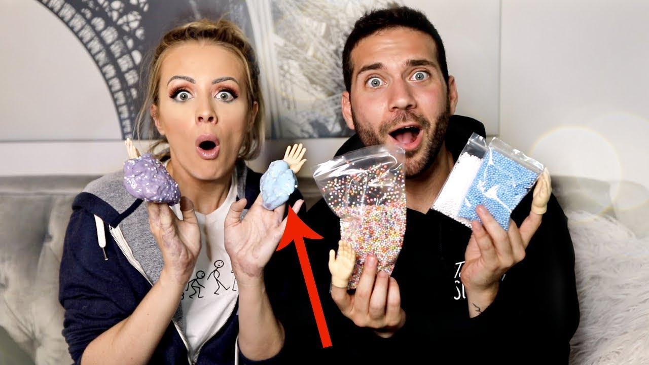 MAKING SLIME WITH TINY HANDS CHALLENGE!!! | Annelise Jr Ugh Its Joe