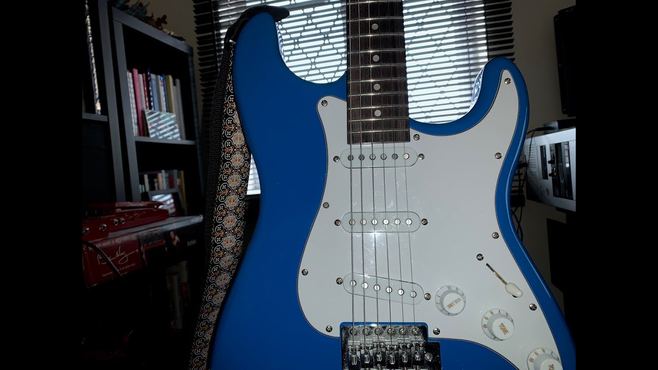 Fleor £20 Alnico 5 pickups demo and comparison with stock ceramic pickups