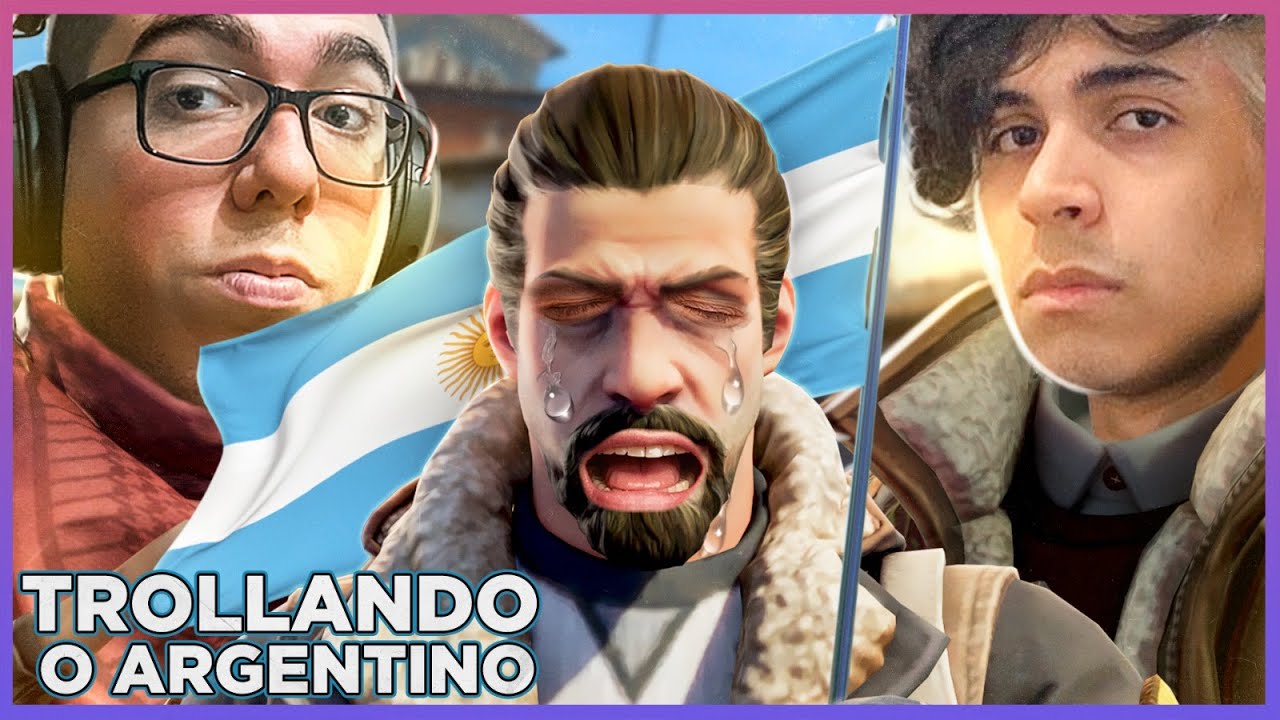 JABUTI e PEDRODBR TROLLANDO ARGENTINO no CS:GO