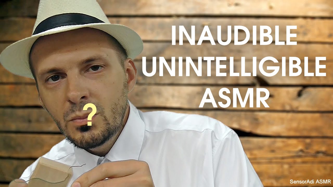 Ear to Ear Inaudible Unintelligible ASMR Whispering Session