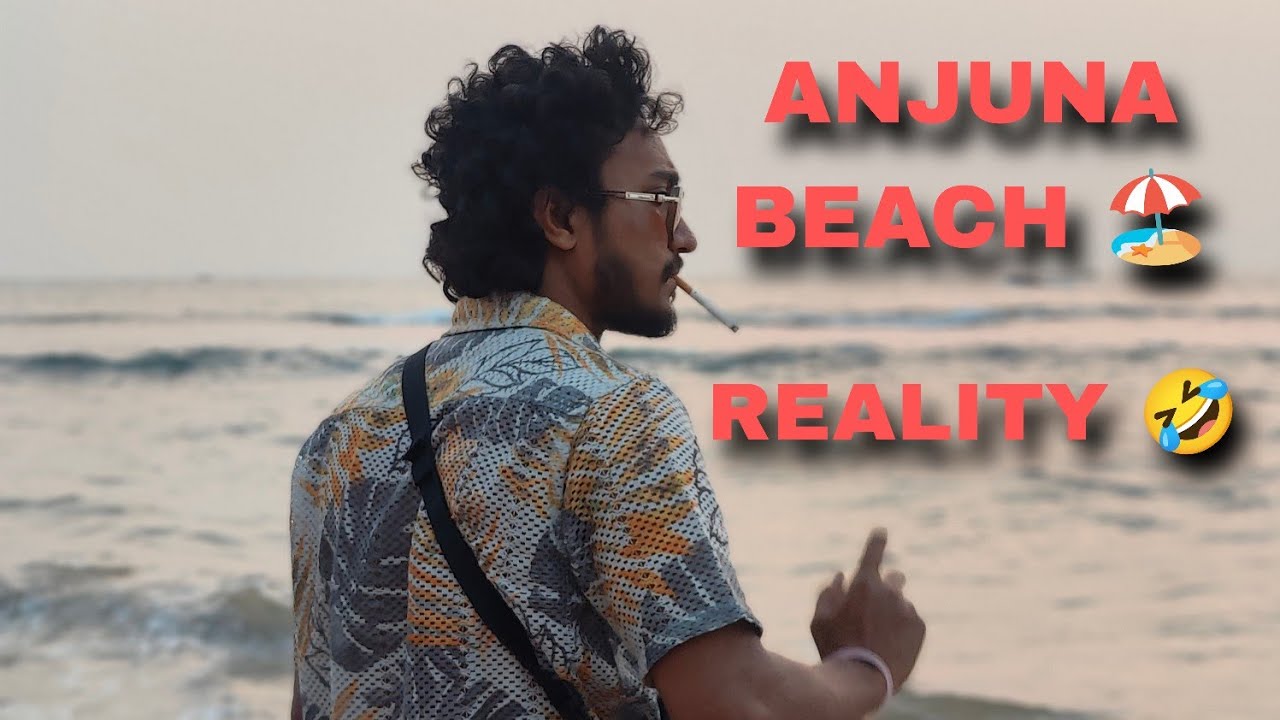 ANJUNA BEACH GOA | REACHED ANJUNA BEACH GOA | TOXIC VLOG PRESENTS 