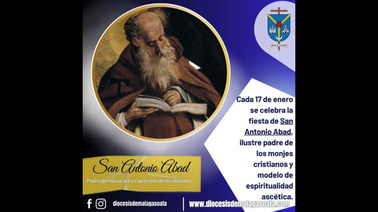 Santo del Día: Hoy se celebra a San Antonio Abad, padre del monacato y copatrono de los animales