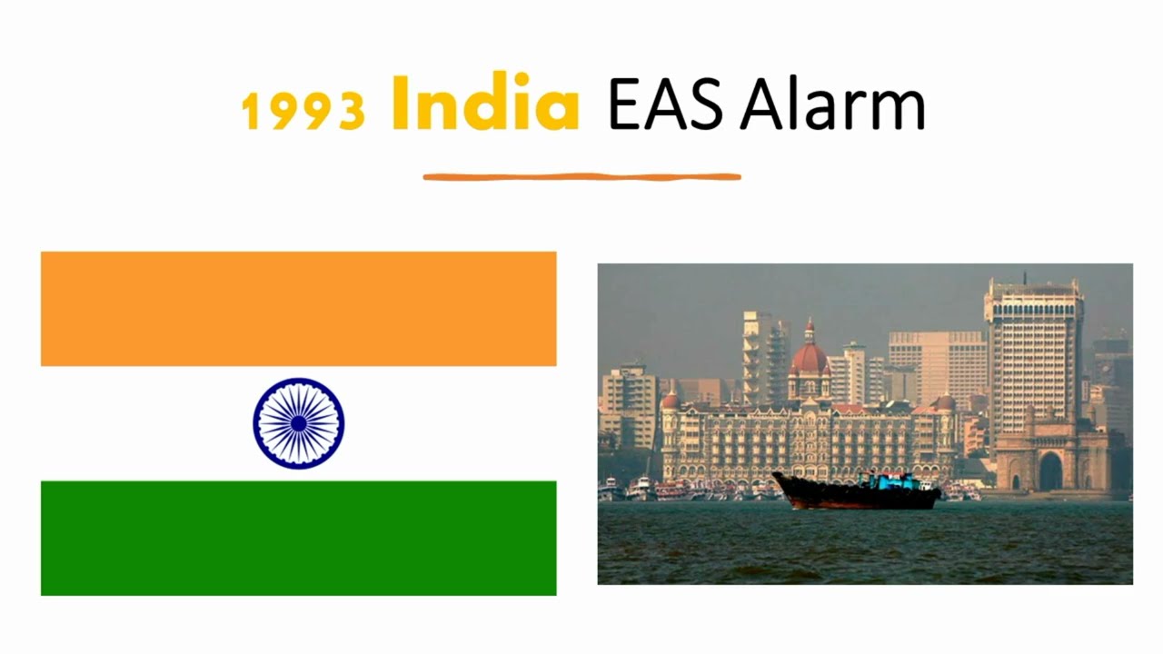 1993 India EAS Alarm