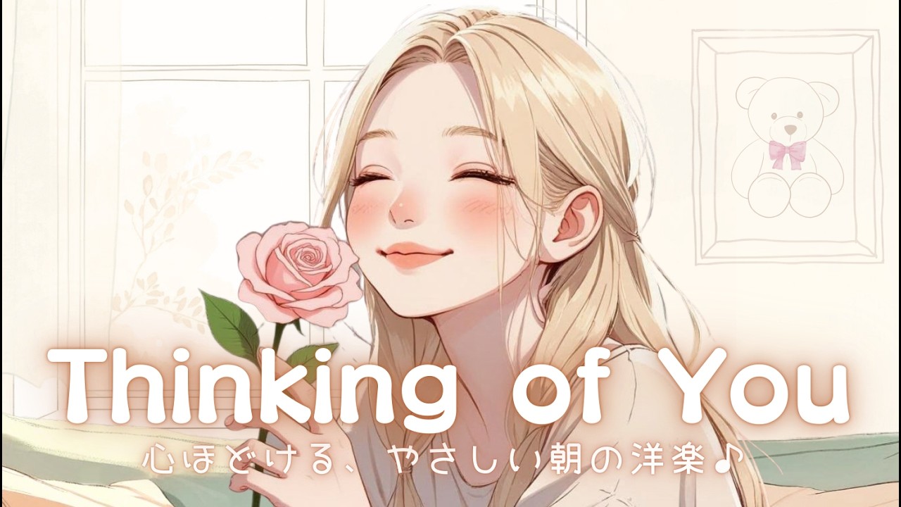 【洋楽】ふんわり香る🌷大切な想いと朝の音楽 Chill Pop Playlist ♪｜Thinking of You