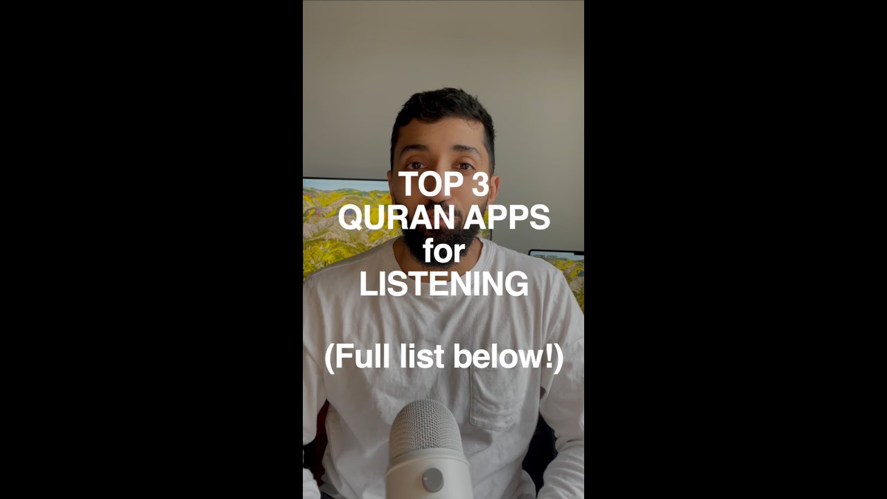 BEST QURAN APPS (2024) - For Listening to the Quran