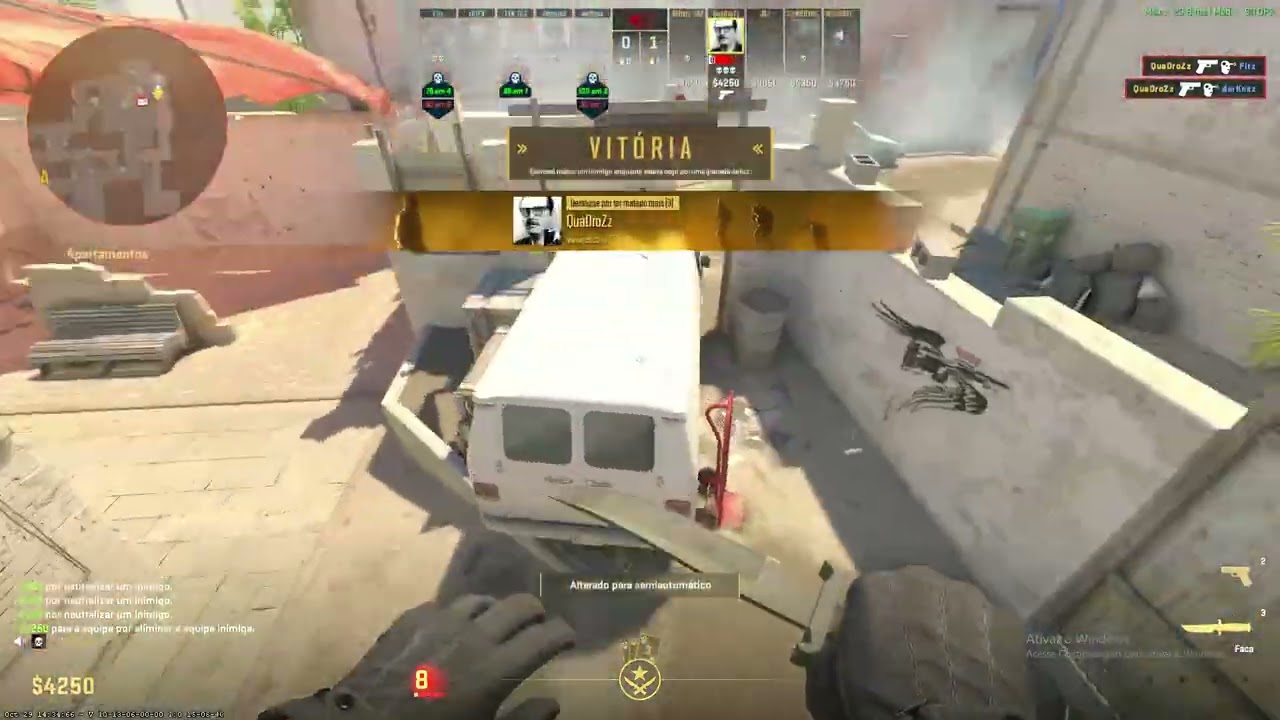 CS plays +1