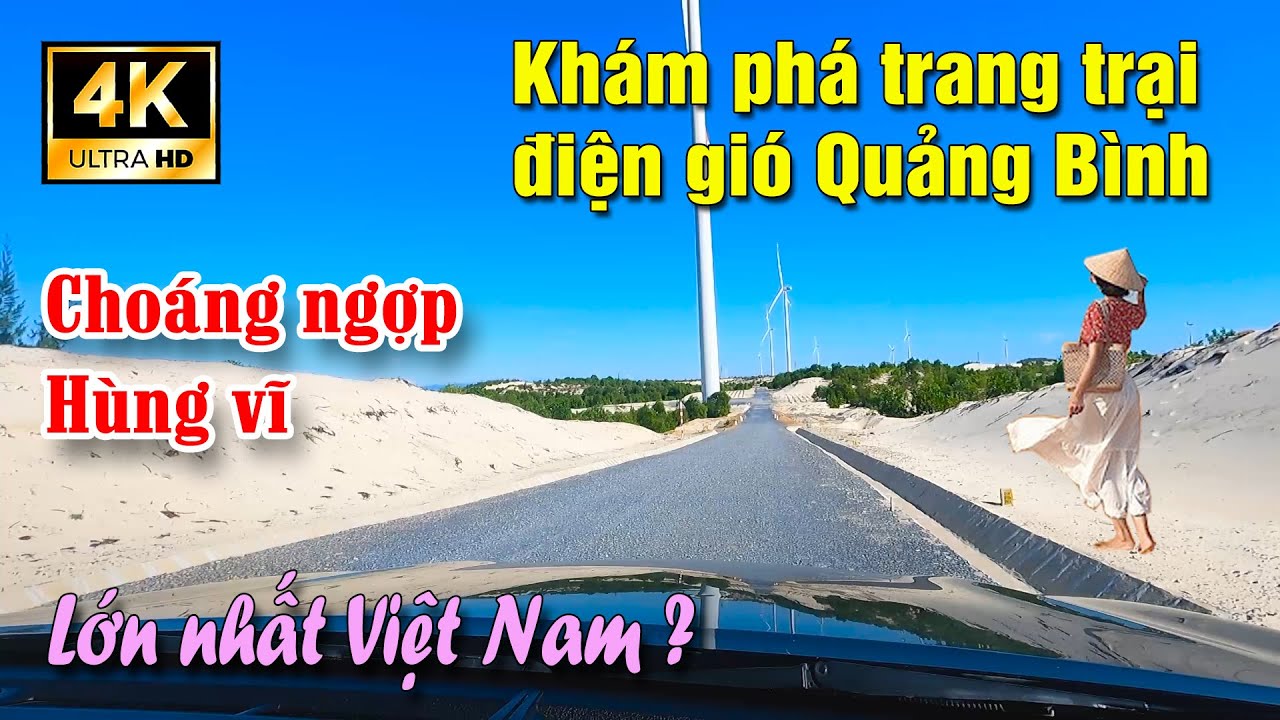 Khám phá trang trại điện gió Quảng Bình lớn nhất Việt Nam
