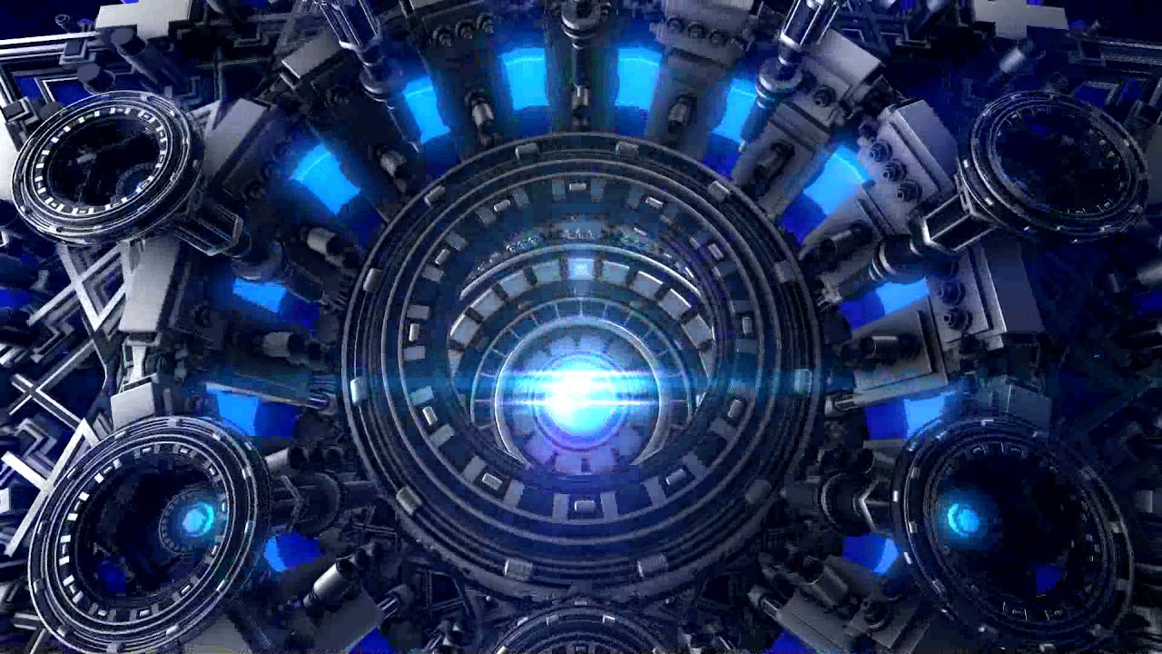 [FREE]VJ CLIP BLUE MECH LOOP