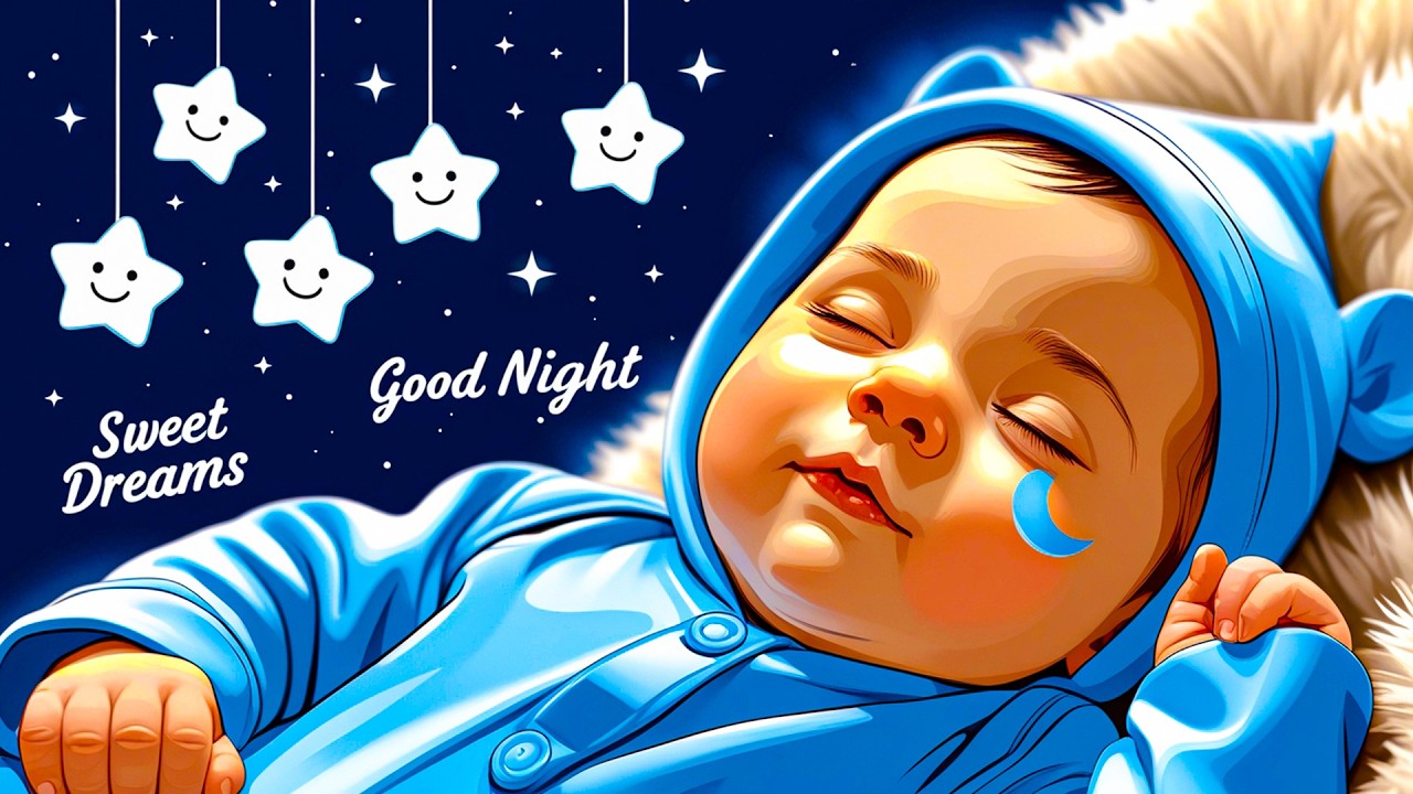 Sleep Instantly in 3 Minutes 💤 Mozart & Brahms Lullabies 🌙 Soothing Baby Sleep Music 🌙