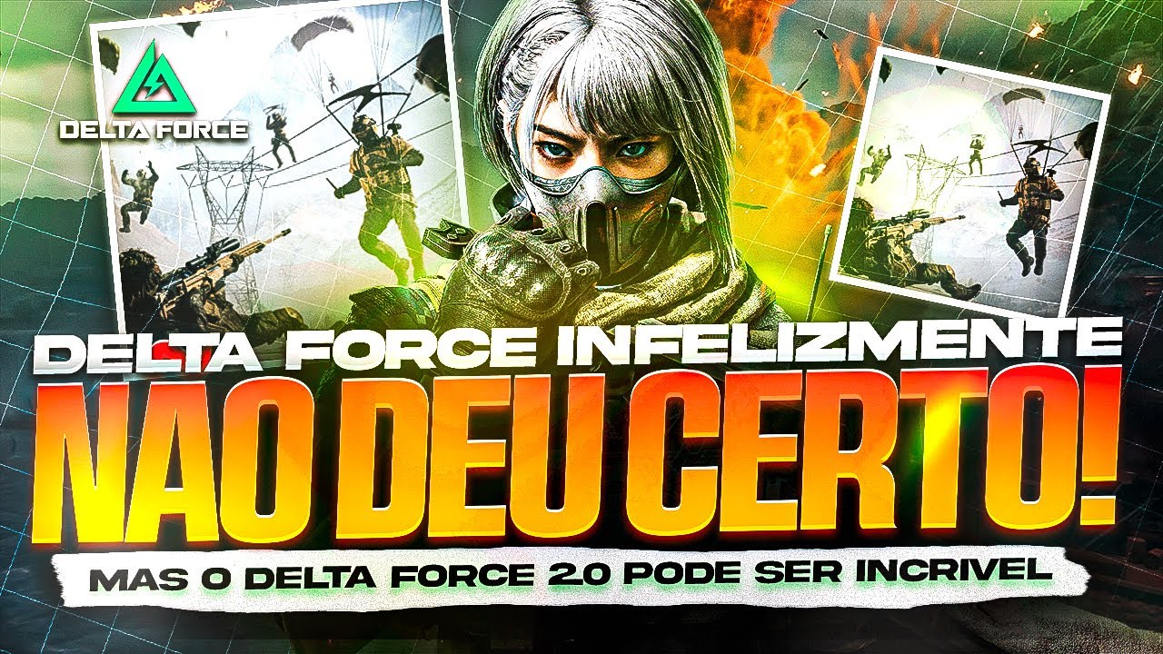 DELTA FORCE NÃO DEU CERTO! MAS AGORA PODE FUNCIONAR🔥🔥🔥 DELTA FORCE MOBILE