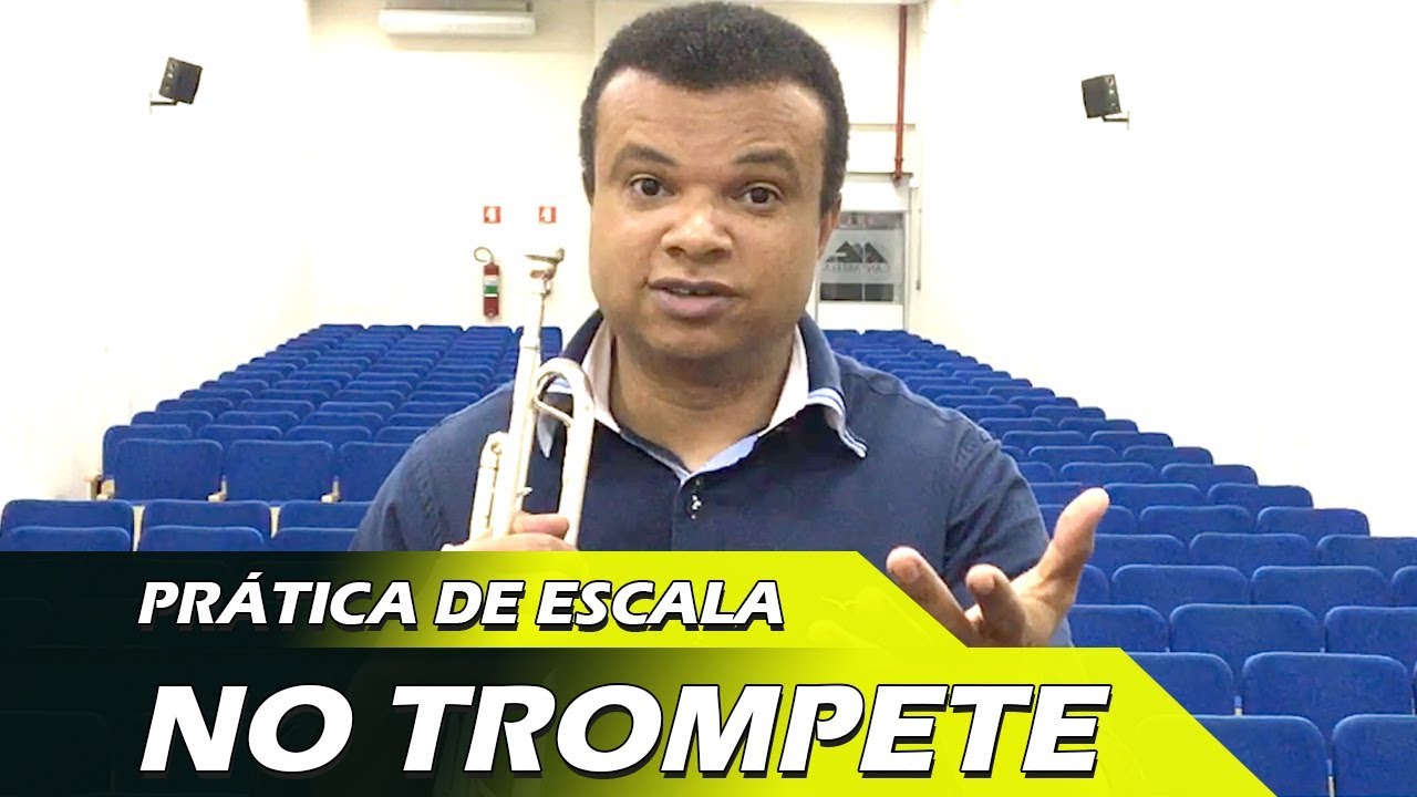 Prática de Escalas no Trompete | Amarildo Nascimento | Aulas de Trompete