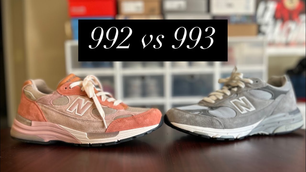 New Balance 992 против 993. Какие модели лучше купить в 2025 году?