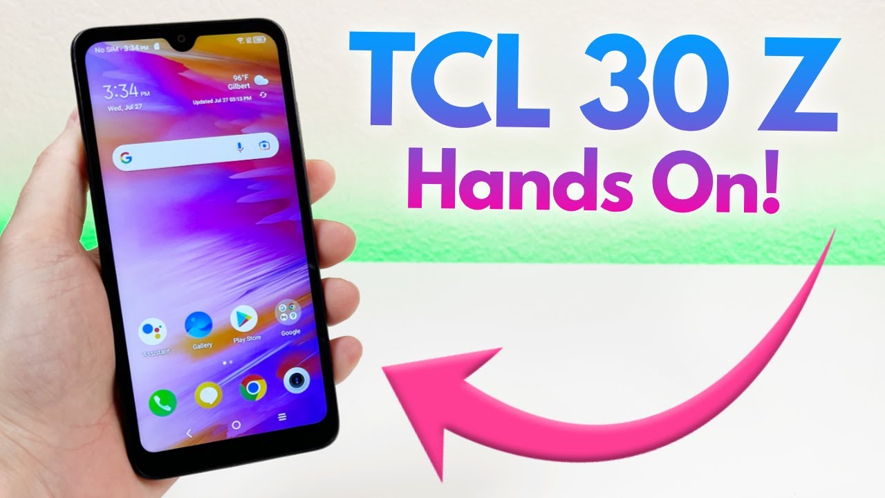 TCL 30 Z - Hands On & First Impressions!