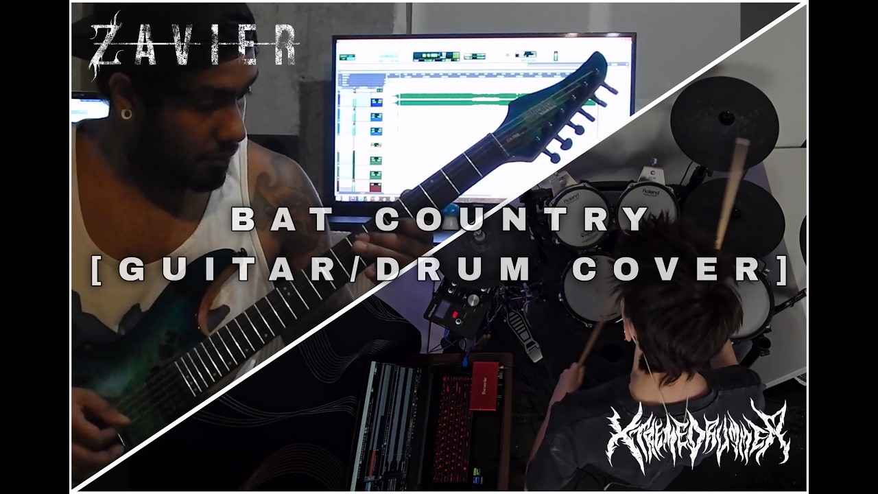 Bat Country (Guitar and Drum Cover) ft. Xtreme Drummer