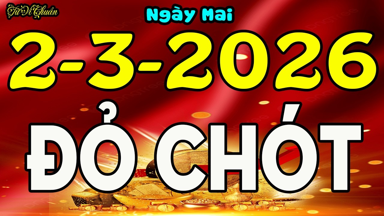 Tử Vi Hàng Ngày 2/3/2026,Báo Trước Con Giáp Trúng Số Độc Đắc,SỐ ĐỎ NHƯ SON,Tiền Vàng Chật Két