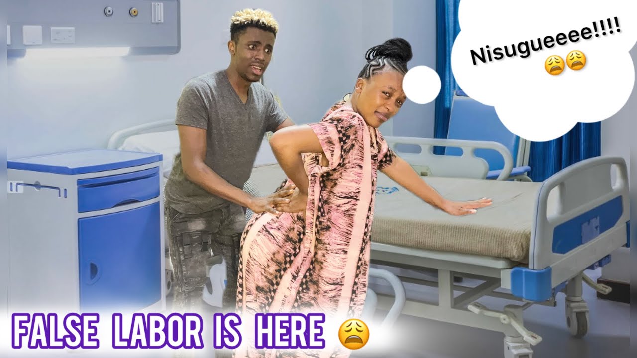 FALSE LABOR PAIN 🙌🏻WAIT FOR GASPYS REACTION 🥺