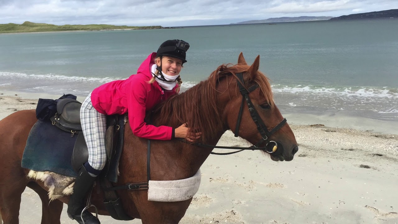 Horse Holiday Farm Ireland Donegal West Trail 2017